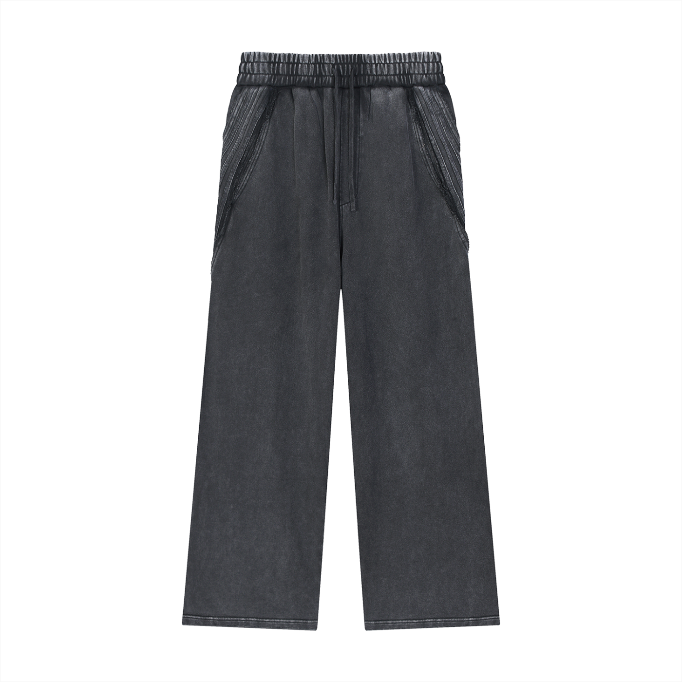 Essential Snow Washed Sweatpants | PRAISH premium streetwear clothing