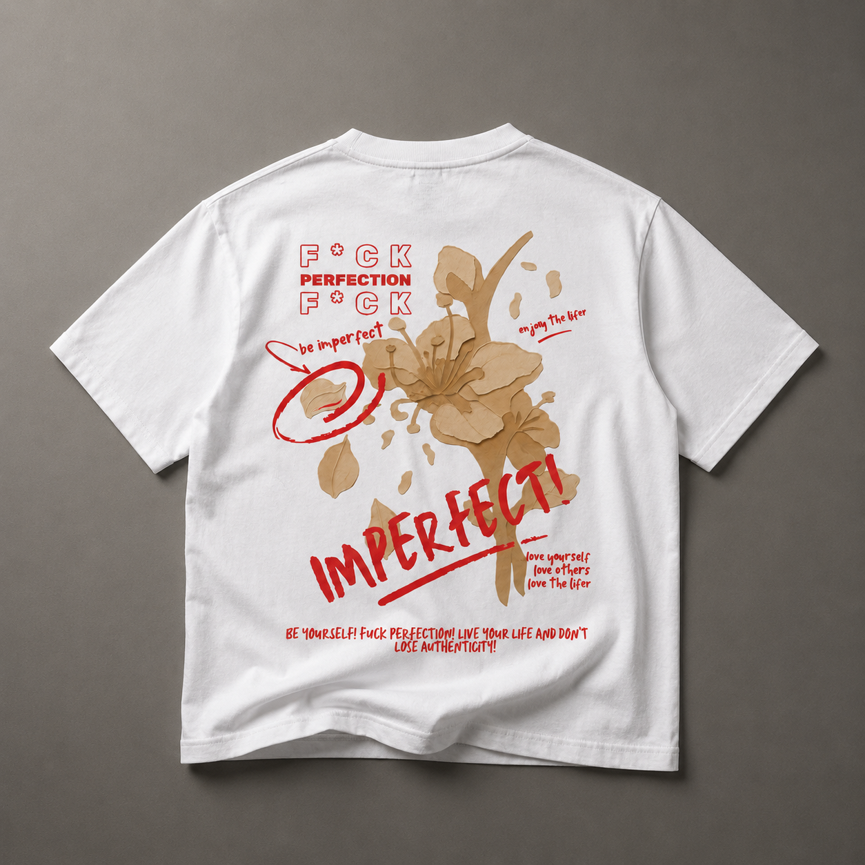 The Imperfect Boxy T-Shirt - Unisex | PRAISH premium streetwear clothing