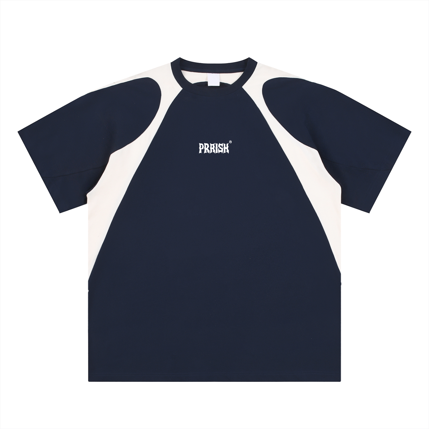 Apex Panel Cotton T-Shirt | PRAISH premium streetwear clothing