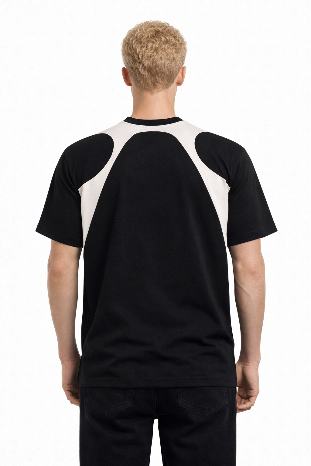 Apex Panel Cotton T-Shirt | PRAISH premium streetwear clothing