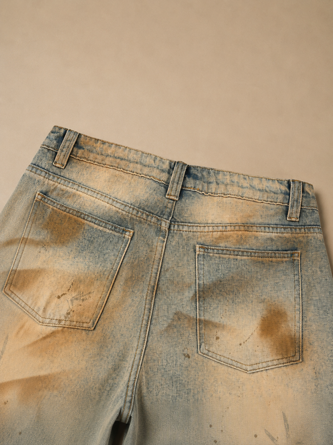 Dusty- Vintage Wash Barrel Leg Jeans ODMPOD