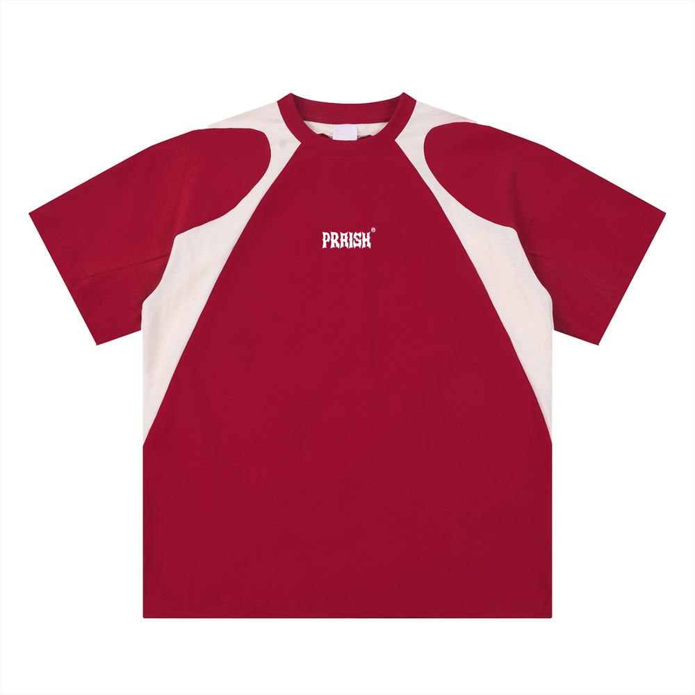 Apex Panel Cotton T-Shirt alternate view | PRAISH streetwear
