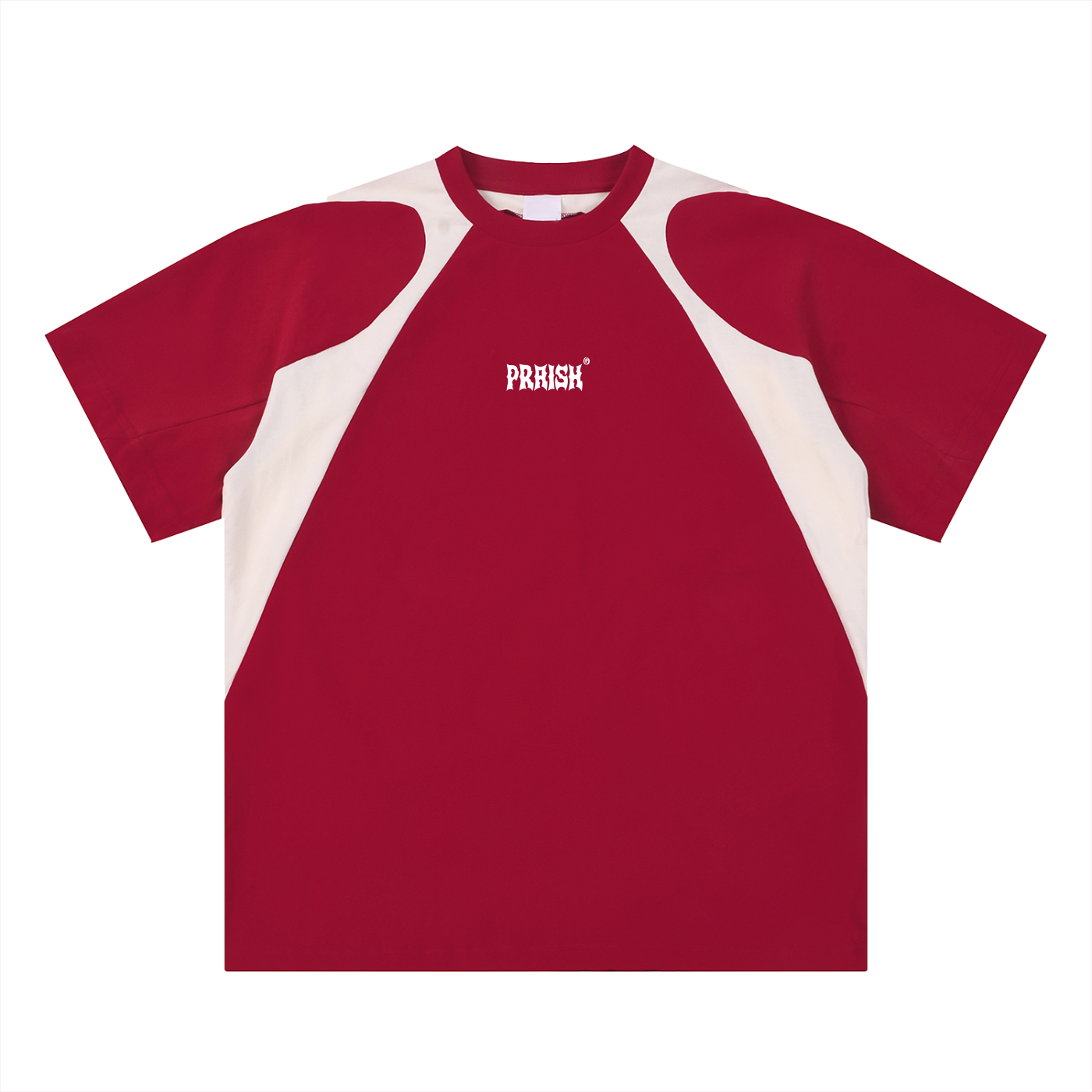 Apex Panel Cotton T-Shirt | PRAISH premium streetwear clothing