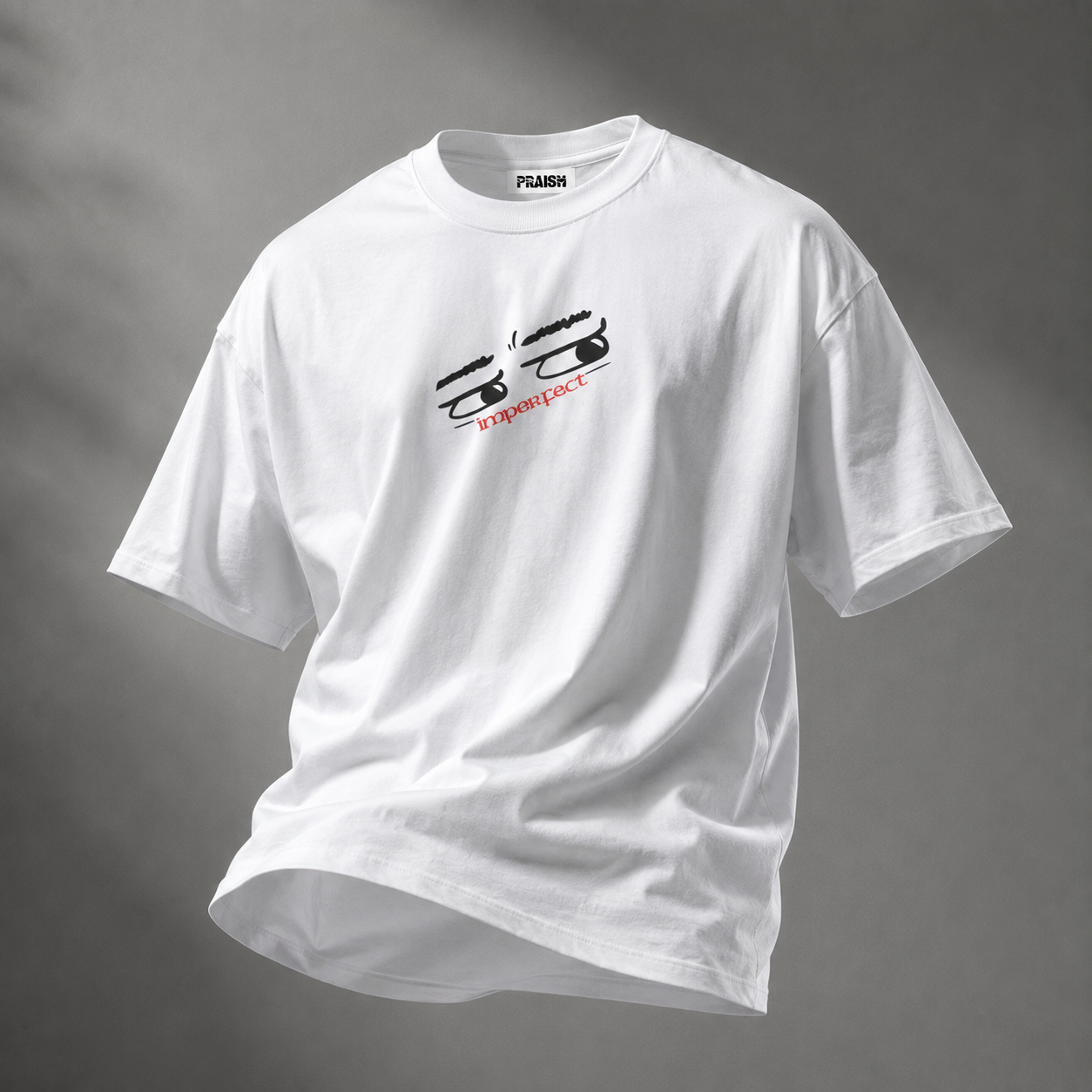 The Imperfect Boxy T-Shirt - Unisex | PRAISH premium streetwear clothing