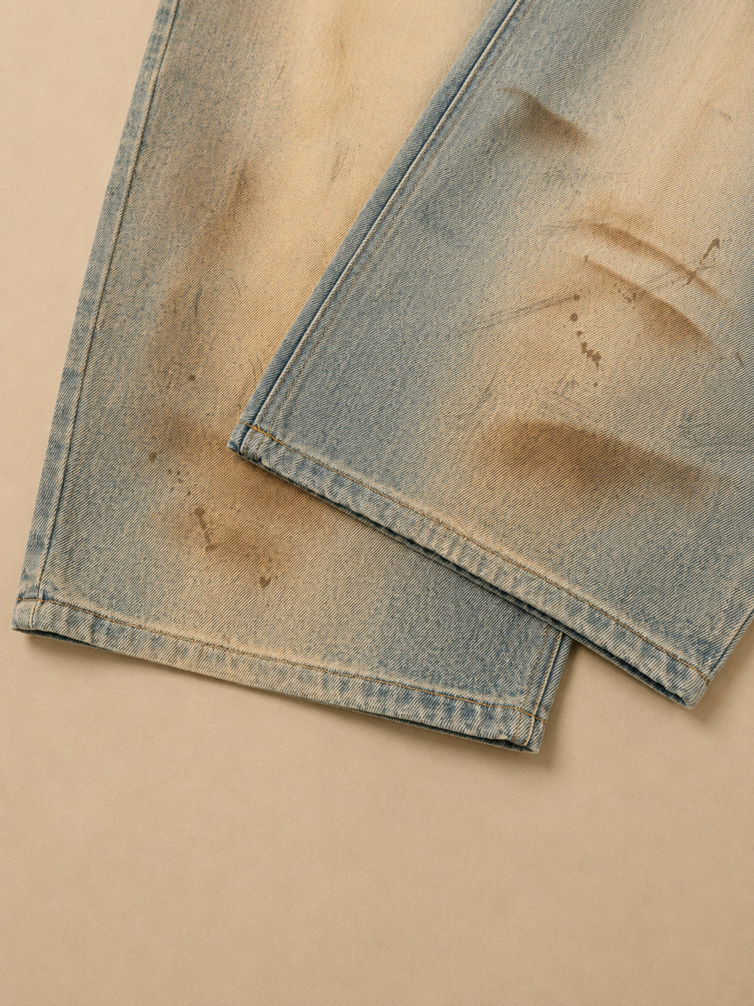 Dusty- Vintage Wash Barrel Leg Jeans ODMPOD