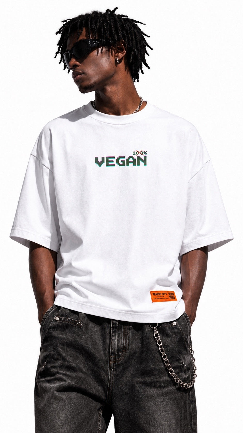 Vegan Boxy Oversized T-Shirt
