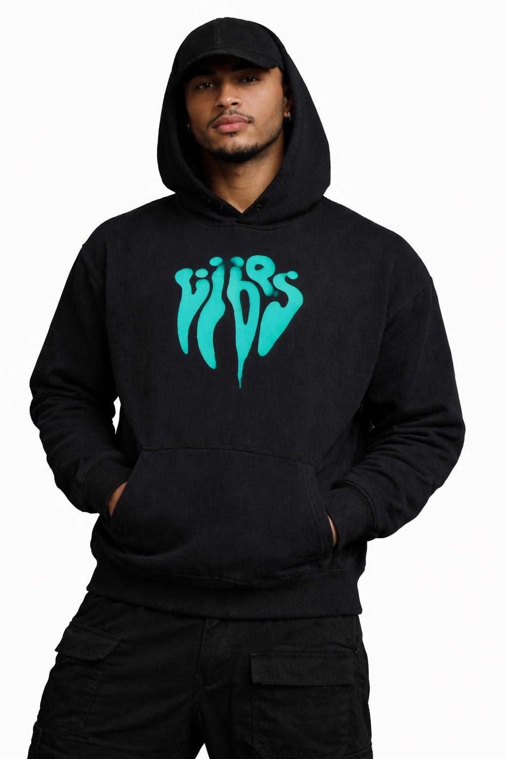 Illusion - Snow Washed Unisex Hoodie | PRAISH premium streetwear clothing