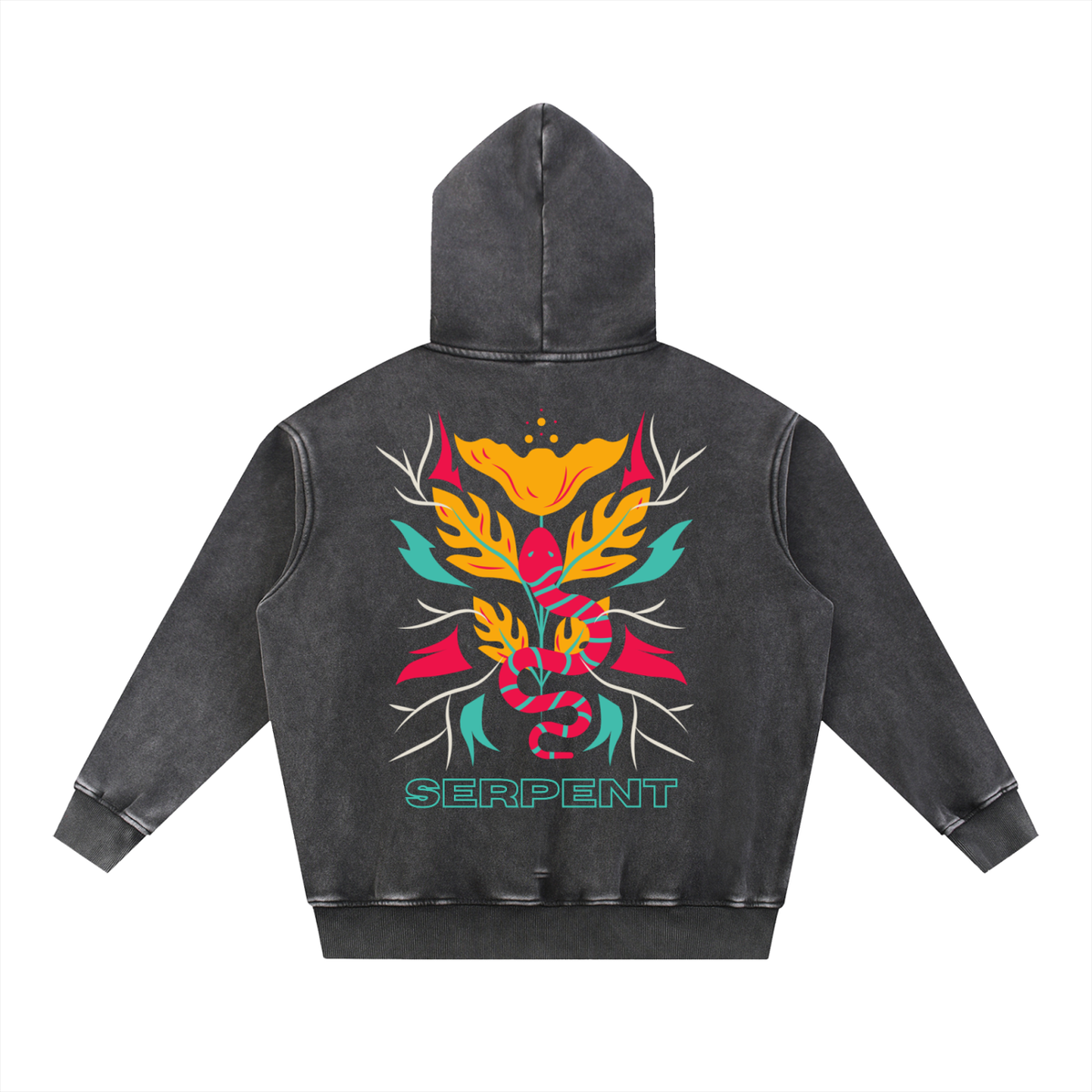 Snow Wash Fleece Oversize Hoodie - Unisex – PRAISH®