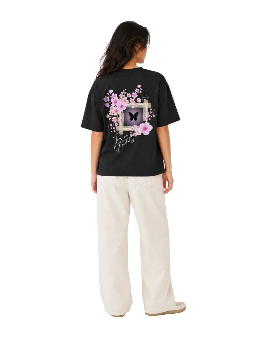 Bloom - Essential Sorona Boxy T-Shirt alternate view | PRAISH streetwear