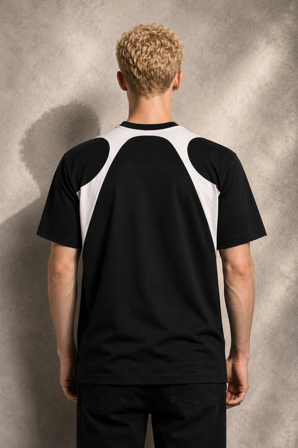 Apex Panel Cotton T-Shirt additional view | PRAISH streetwear