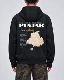 Punjab Unisex Regular Fit Full Zip Hoodie