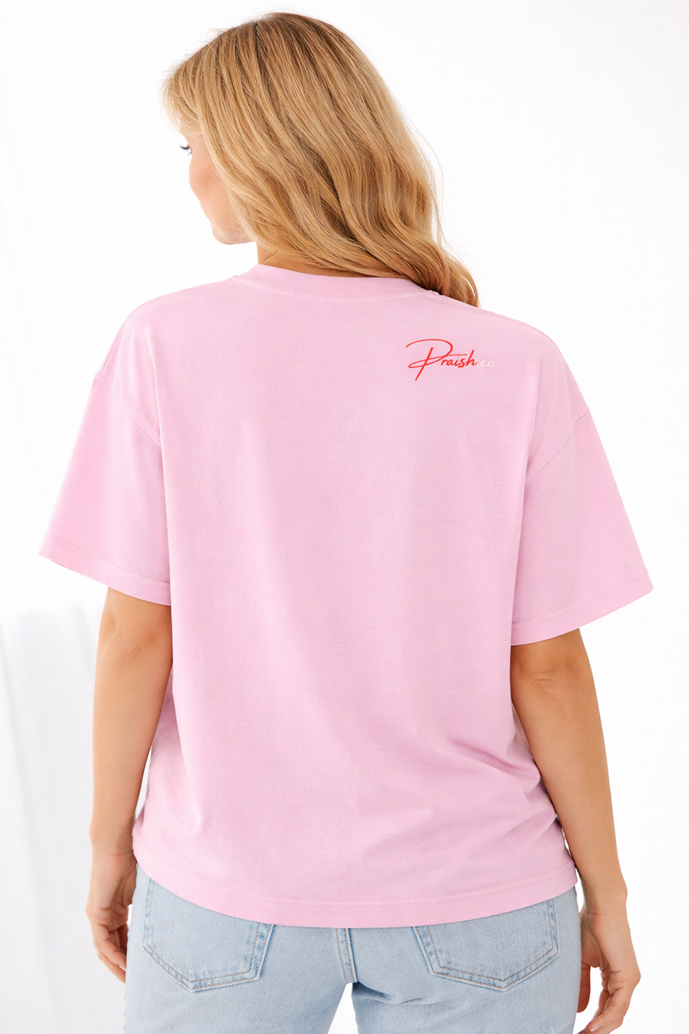 Kitty Garden Cotton Boxy T-Shirt alternate view | PRAISH streetwear