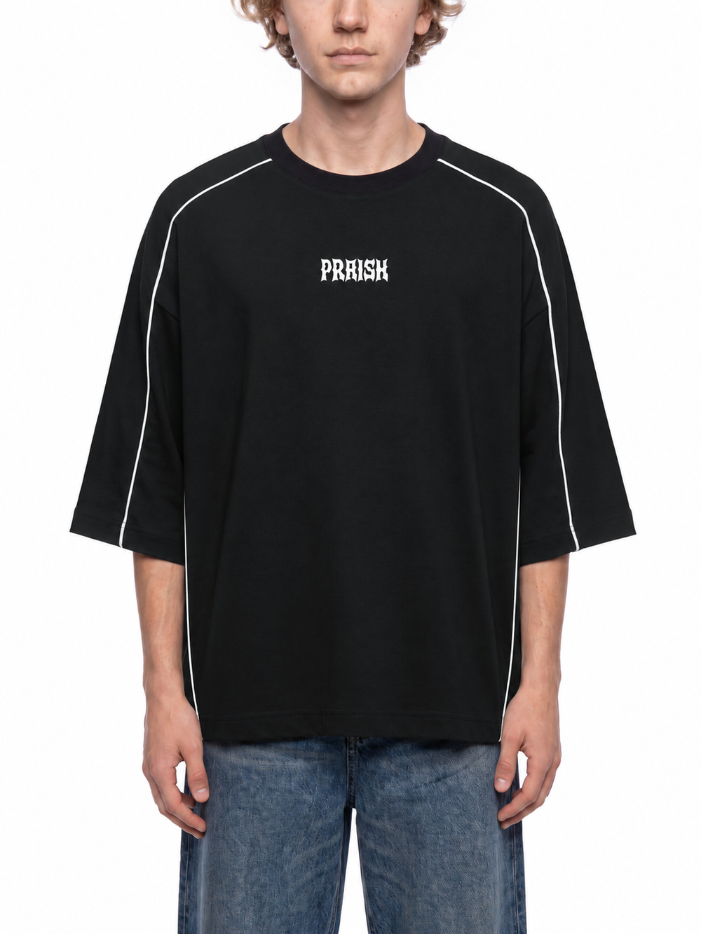 Burn Down Heavyweight Boxy T-Shirt - Unisex alternate view | PRAISH streetwear