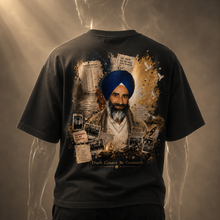 Jaswant Singh Khalra Oversized Heavyweight Graphic T-Shirt