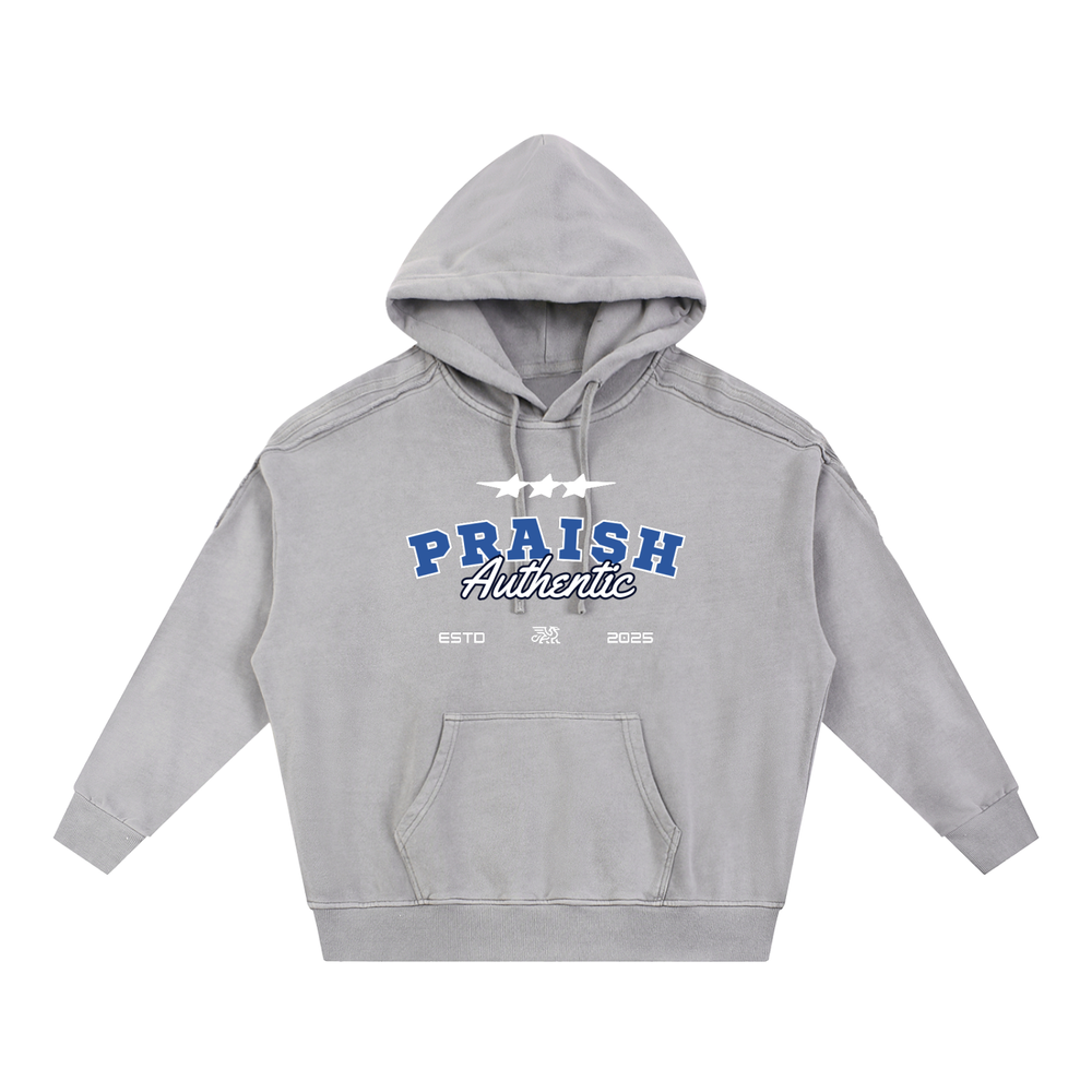 Snow wash hoodie,Mineral wash hoodie,Streetwear hoodies,Streetwear,Punjabi hoodie,Punjab hoodie,High quality hoodie alternate view | PRAISH streetwear