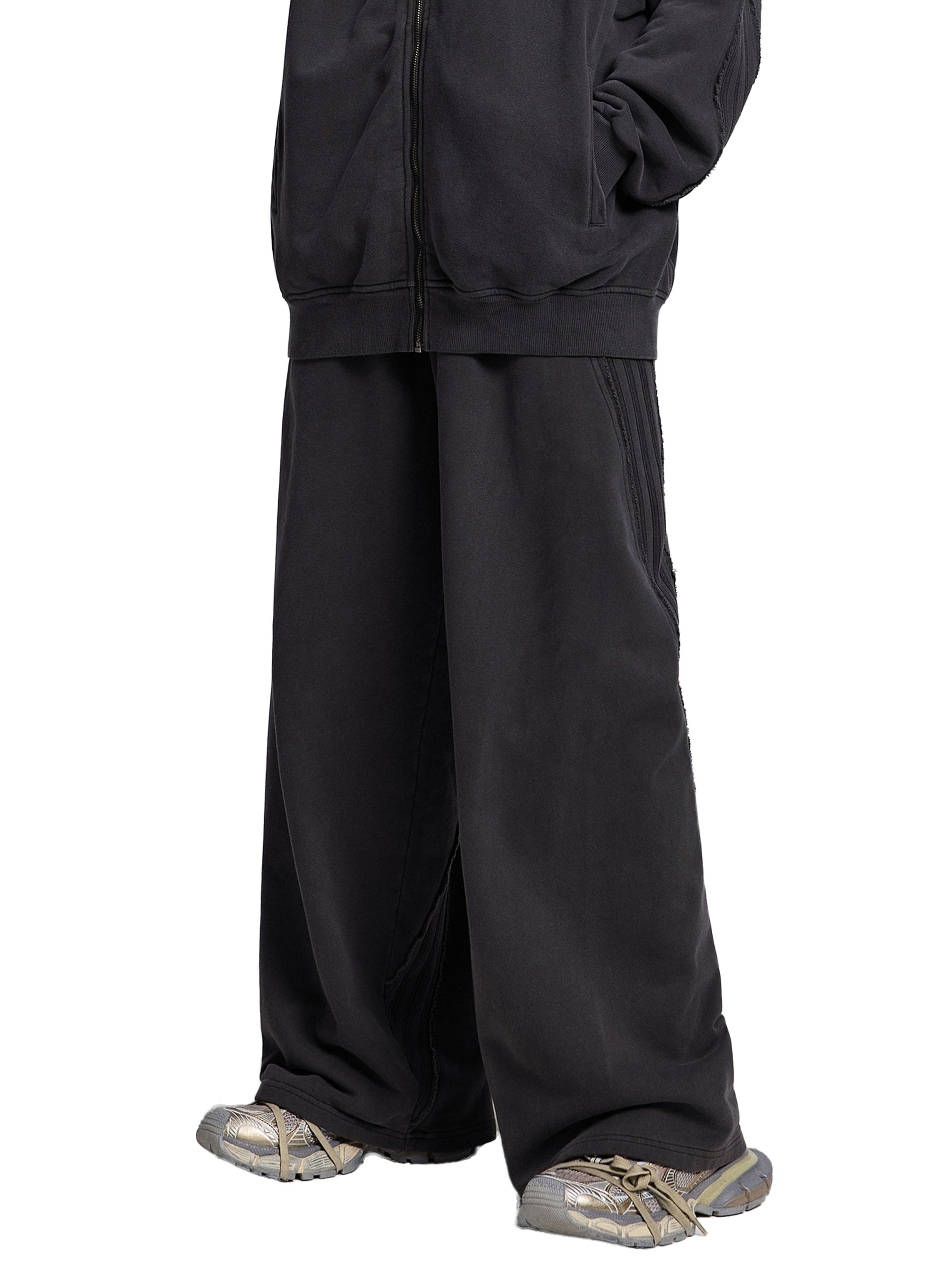 Essential Snow Washed Sweatpants | PRAISH premium streetwear clothing