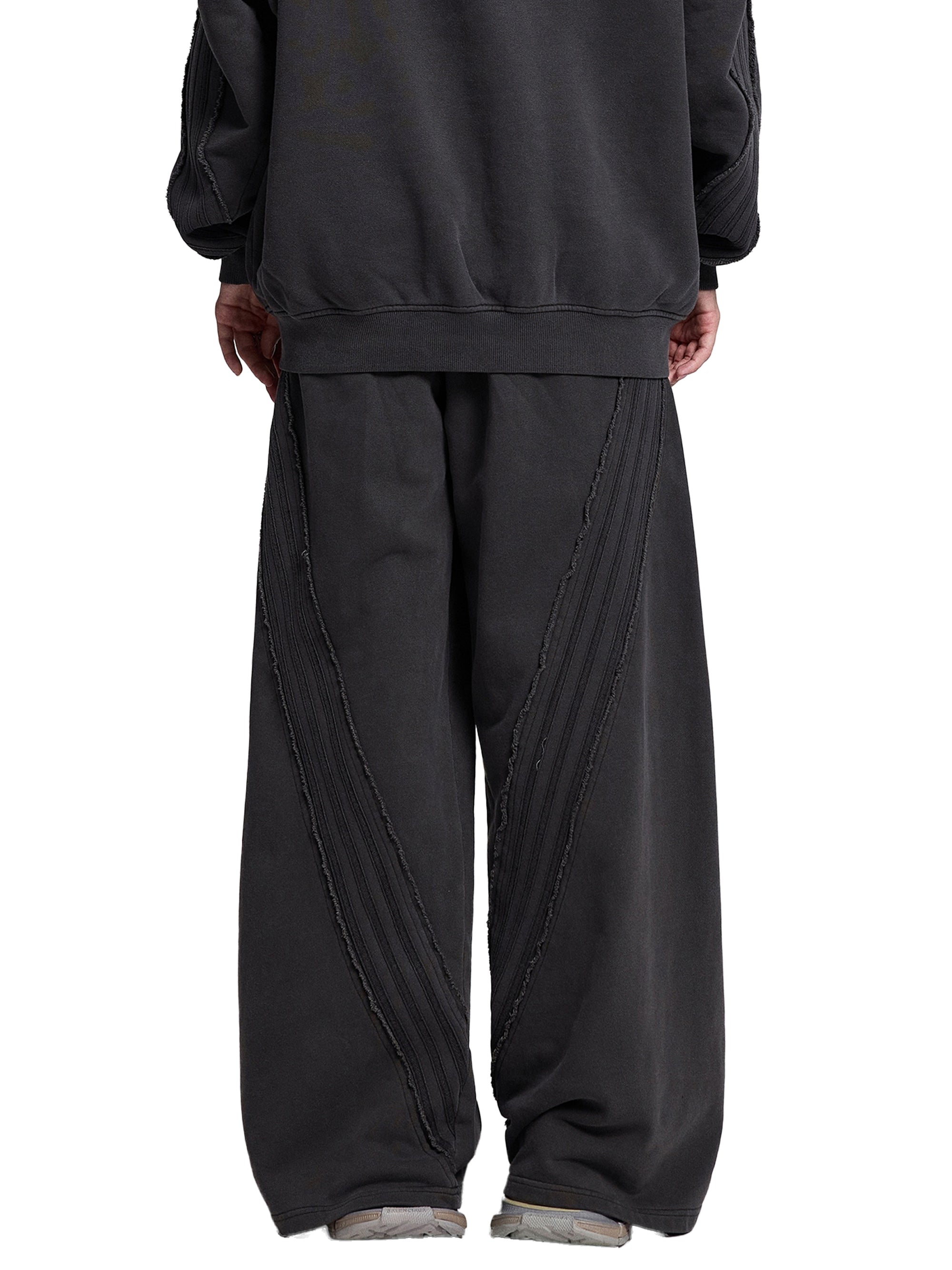 Essential Snow Washed Sweatpants | PRAISH premium streetwear clothing